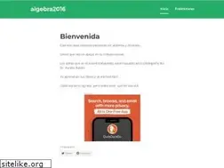 Sites similar to algebra2016.wordpress.com