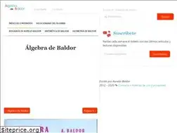 Sites similar to algebradebaldor.org