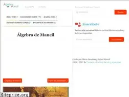 Sites similar to algebrademancil.com