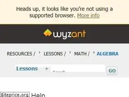 Sites similar to algebrahelp.com