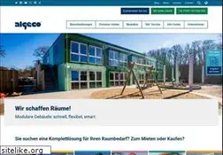Sites similar to algeco.de