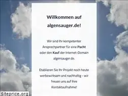 Sites similar to algensauger.de