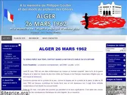 Sites similar to alger26mars1962.fr