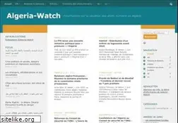 Sites similar to algeria-watch.org