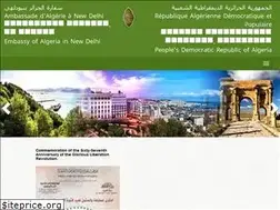 Sites similar to algerianembassy.co.in