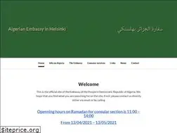 Sites similar to algerianembassy.fi