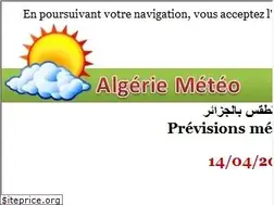 Sites similar to algerie-meteo.com
