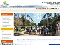 Sites similar to algerie-tours.com