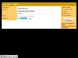 Sites similar to algerieaures.afrikblog.com