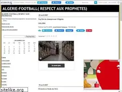Sites similar to algeriefootball.canalblog.com