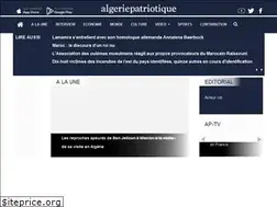 Sites similar to algeriepatriotique.com