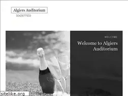 Sites similar to algiersauditorium.com