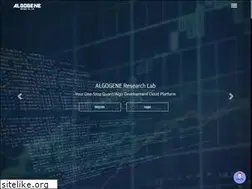 Sites similar to algogene.com