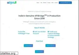Sites similar to algoji.com