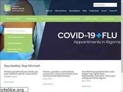 Sites similar to algomapublichealth.com