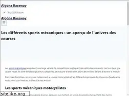 Sites similar to algonaraceway.com