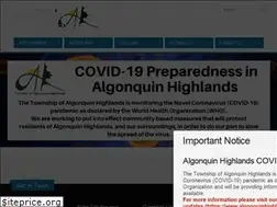 Sites similar to algonquinhighlands.ca