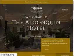 Sites similar to algonquinhotel.com