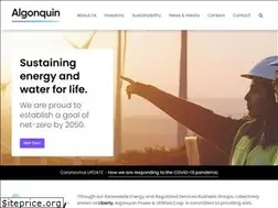 Sites similar to algonquinpowerandutilities.com
