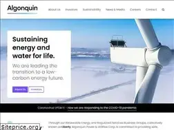 Sites similar to algonquinpowercompany.com