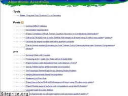 Sites similar to algorithmicassertions.com