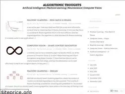 Sites similar to algorithmicthoughts.wordpress.com