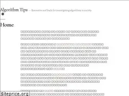 Sites similar to algorithmtips.org