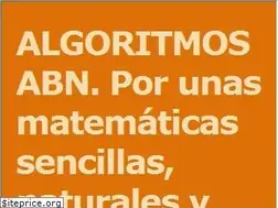 Sites similar to algoritmosabn.blogspot.com