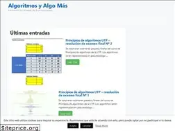 Sites similar to algoritmosyalgomas.com