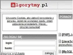 Sites similar to algorytmy.pl