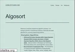 Sites similar to algosort.com
