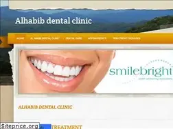 Sites similar to alhabibdentalclinic.weebly.com
