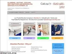 Sites similar to alhambracaplumber.com
