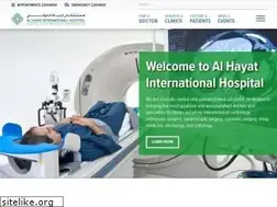 Sites similar to alhayathospital.com