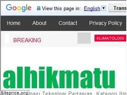 Sites similar to alhikmatu.blogspot.com