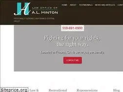 Sites similar to alhintonlaw.com