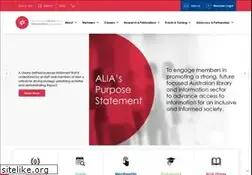 Sites similar to alia.org.au