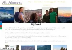 Sites similar to aliadventures.com