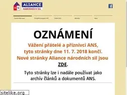 Sites similar to aliancens.cz