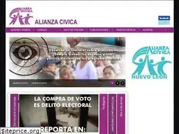 Sites similar to alianzacivica.org.mx