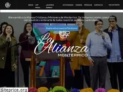 Sites similar to alianzamonterrico.org