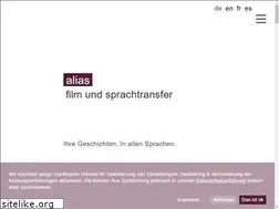 Sites similar to alias-film.com