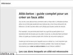 Sites similar to alibi-beton.com