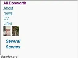 Sites similar to alibosworth.com