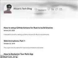 Sites similar to alican.codes