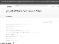 Sites similar to alicante.academia.edu