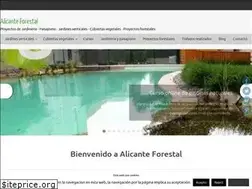 Sites similar to alicanteforestal.es