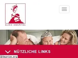 Sites similar to alice-hospital.de