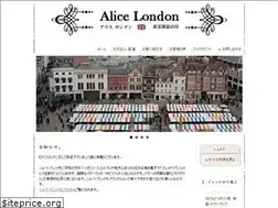 Sites similar to alice-london.com