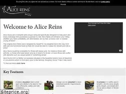 Sites similar to alice-reins.co.uk